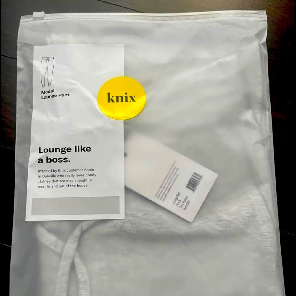 Knix Jilly Box Modal lounge pants.